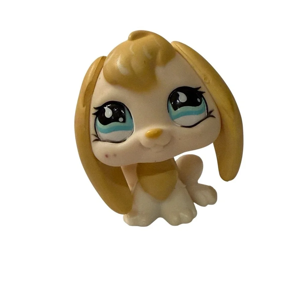 Littlest Pet Shop LPS G2 Easter Duo #2465 Wolf Cat & #2466 Lop Bunny